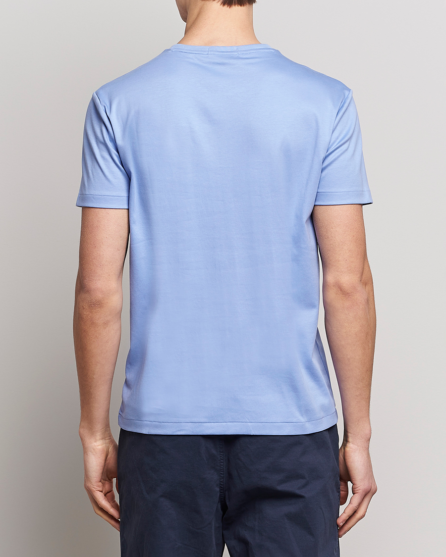 Hombres | Camisetas | Polo Ralph Lauren | Luxury Pima Cotton Crew Neck T-Shirt Lafayette Blue