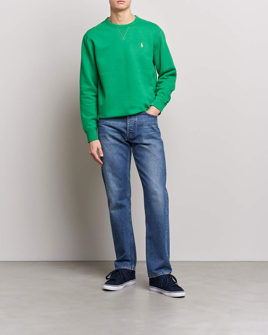 Hombres | Jerséis y prendas de punto | Polo Ralph Lauren | Crew Neck Sweatshirt Optic Green