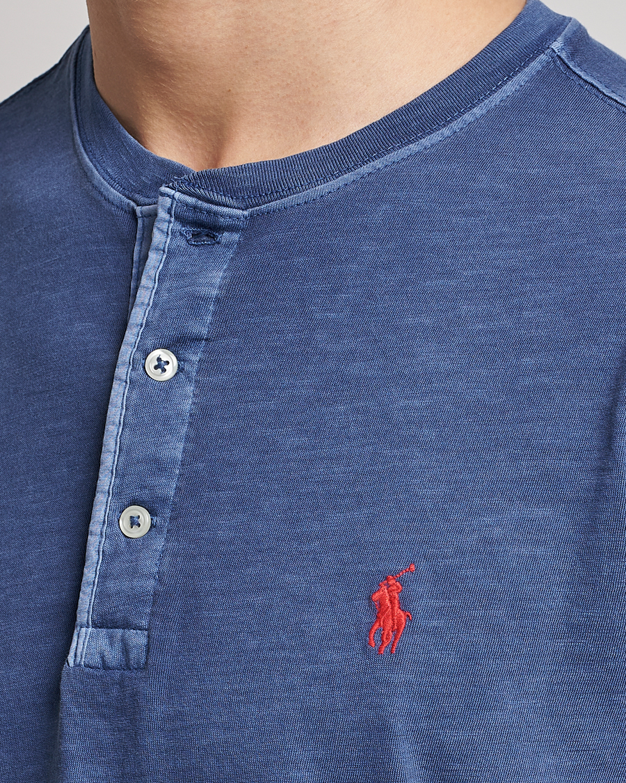 Hombres | Jerséis y prendas de punto | Polo Ralph Lauren | Slub Jersey Henley Old Royal