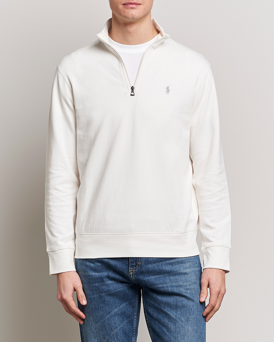 Hombres | Jerséis y prendas de punto | Polo Ralph Lauren | Double Knit Half-Zip Sweater Nevis