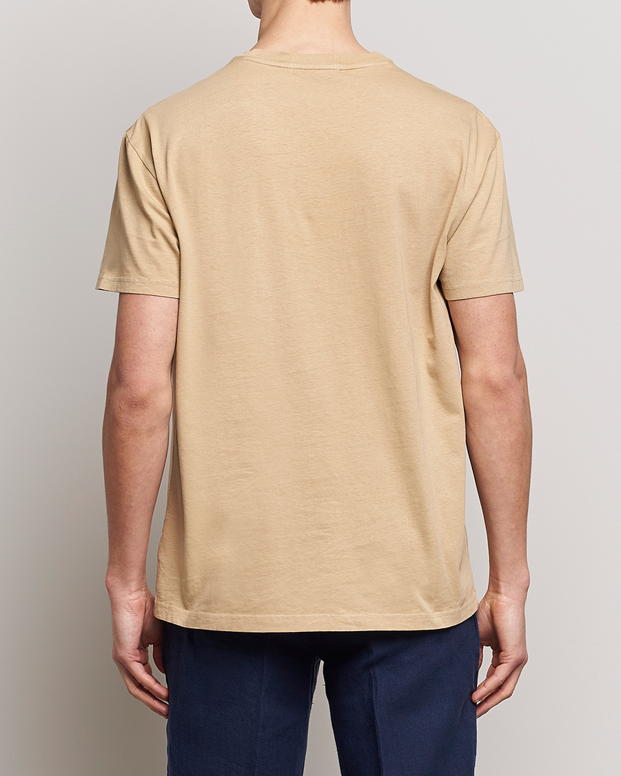 Hombres | Camisetas | Polo Ralph Lauren | Cotton/Linen Crew Neck T-Shirt Vintage Khaki