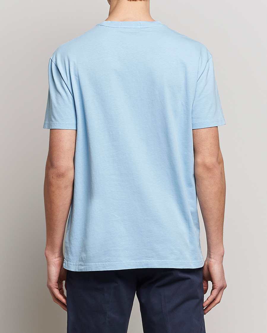 Hombres | Camisetas | Polo Ralph Lauren | Cotton/Linen Crew Neck T-Shirt Powder Blue