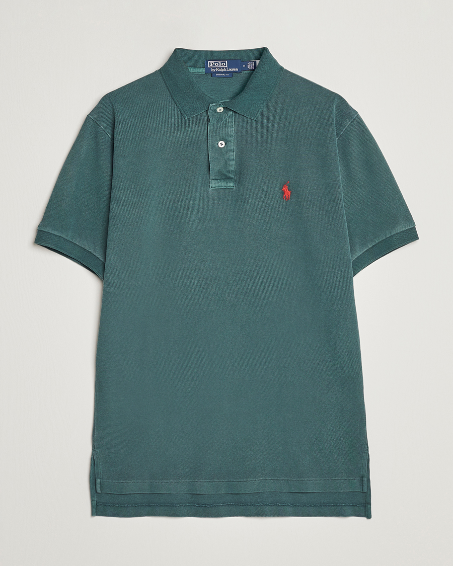 Hombres | Polos | Polo Ralph Lauren | Heritage Mesh Polo Forest Green
