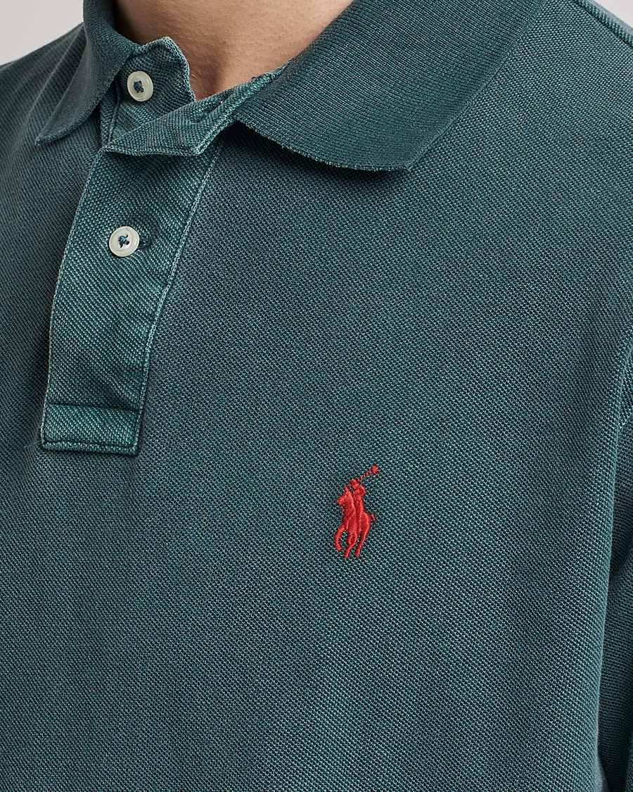 Hombres | Polos | Polo Ralph Lauren | Heritage Mesh Polo Forest Green
