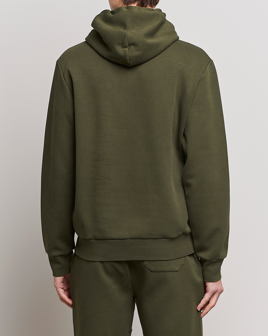 Hombres | Jerséis y prendas de punto | Polo Ralph Lauren | Double Knit Center Logo Hoodie Company Olive