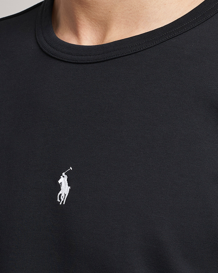 Hombres | Jerséis y prendas de punto | Polo Ralph Lauren | Double Knit Center Logo Sweatshirt Black