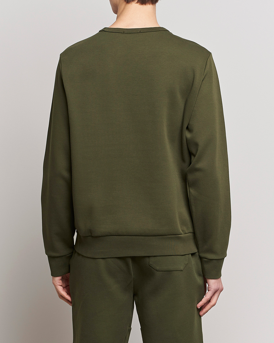 Hombres | Jerséis y prendas de punto | Polo Ralph Lauren | Double Knit Center Logo Sweatshirt Company Olive