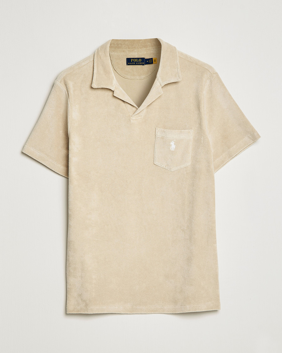 Hombres | Polos | Polo Ralph Lauren | Cotton Terry Polo Spring Beige