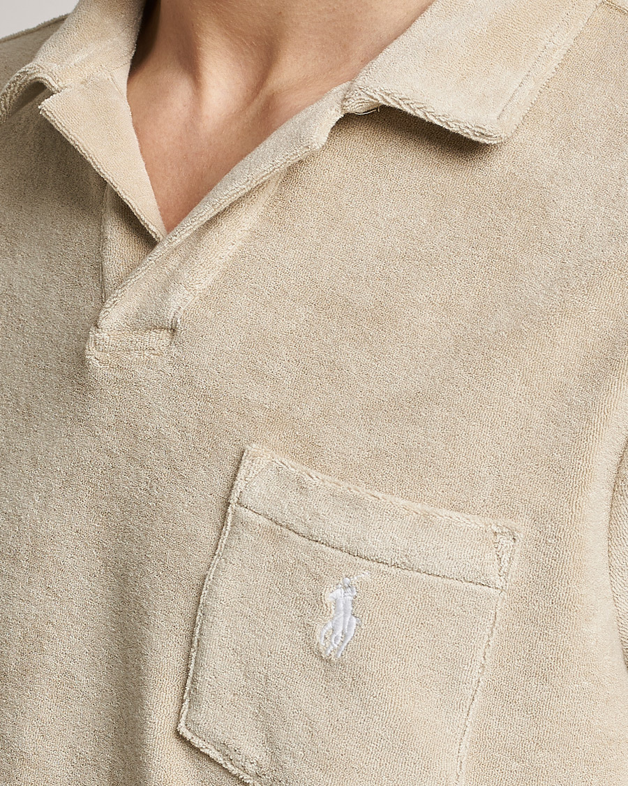 Hombres | Polos | Polo Ralph Lauren | Cotton Terry Polo Spring Beige