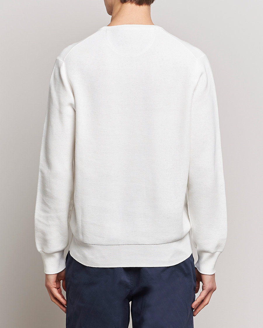 Hombres | Jerséis y prendas de punto | Polo Ralph Lauren | Textured Crew Neck Sweater Deckwash White
