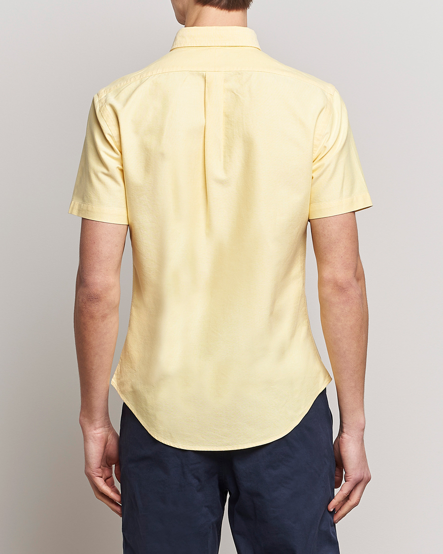 Hombres | Camisas | Polo Ralph Lauren | Slim Fit Oxford Short Sleeve Shirt Yellow
