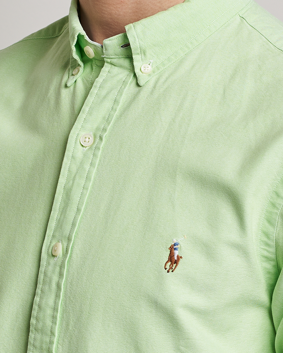 Hombres | Camisas | Polo Ralph Lauren | Slim Fit Oxford Button Down Shirt Oasis Green
