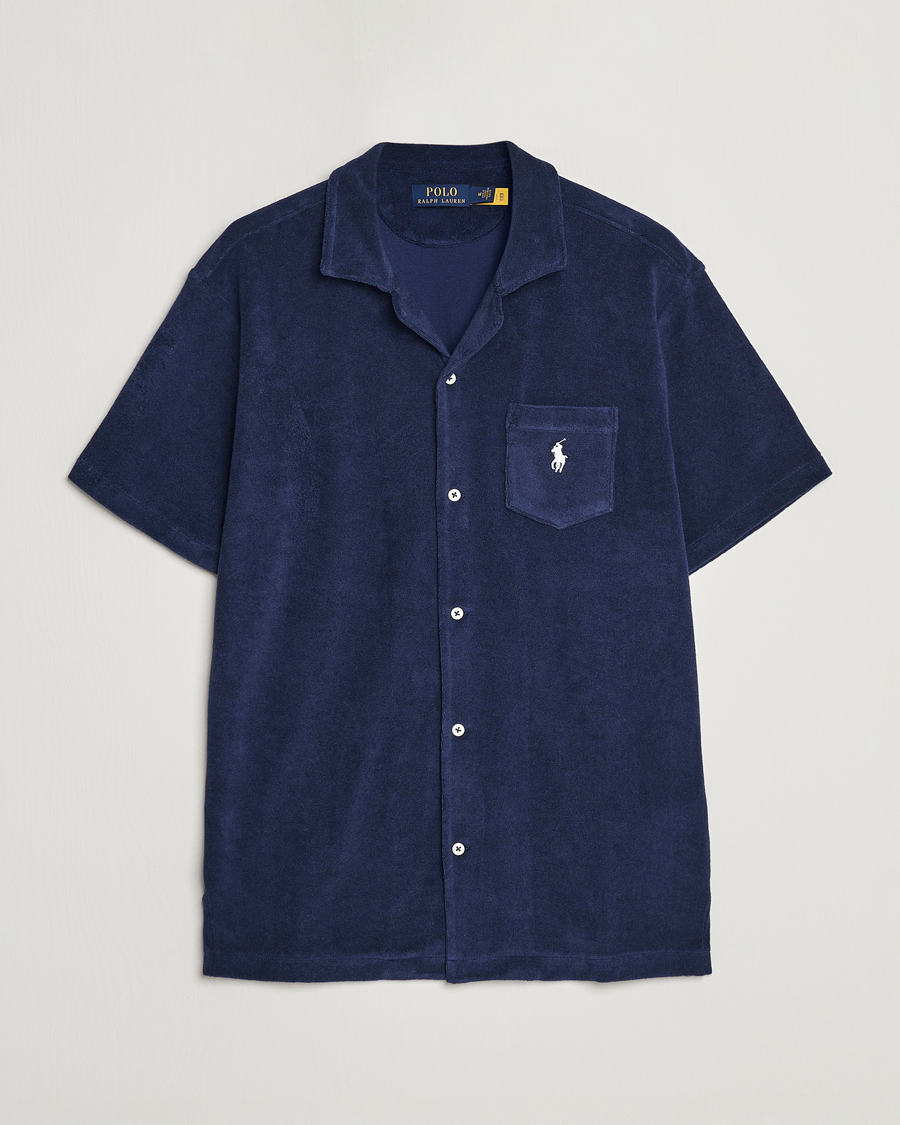 Hombres | Camisas | Polo Ralph Lauren | Cotton Terry Short Sleeve Newport Navy