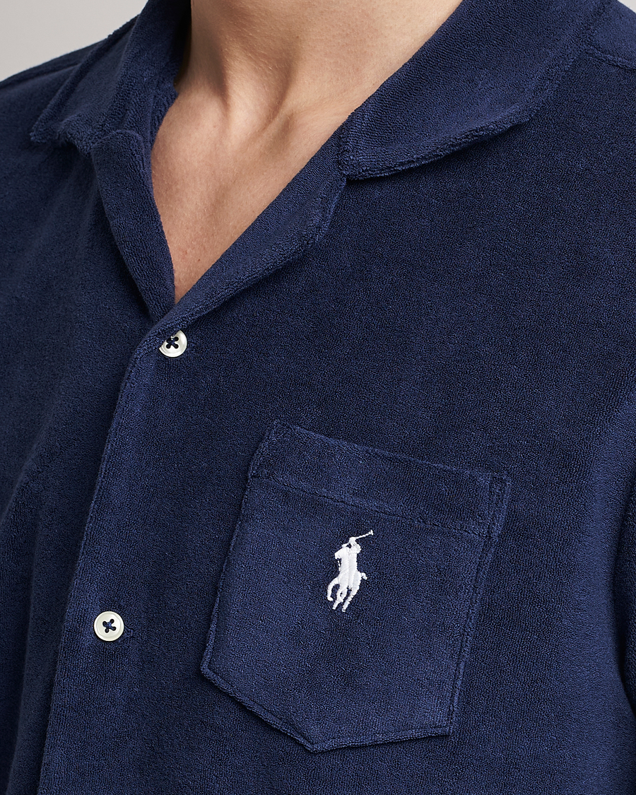 Hombres | Camisas | Polo Ralph Lauren | Cotton Terry Short Sleeve Newport Navy