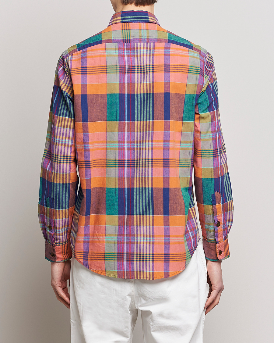 Hombres | Camisas | Polo Ralph Lauren | Madras Checked Shirt Orange/Purple