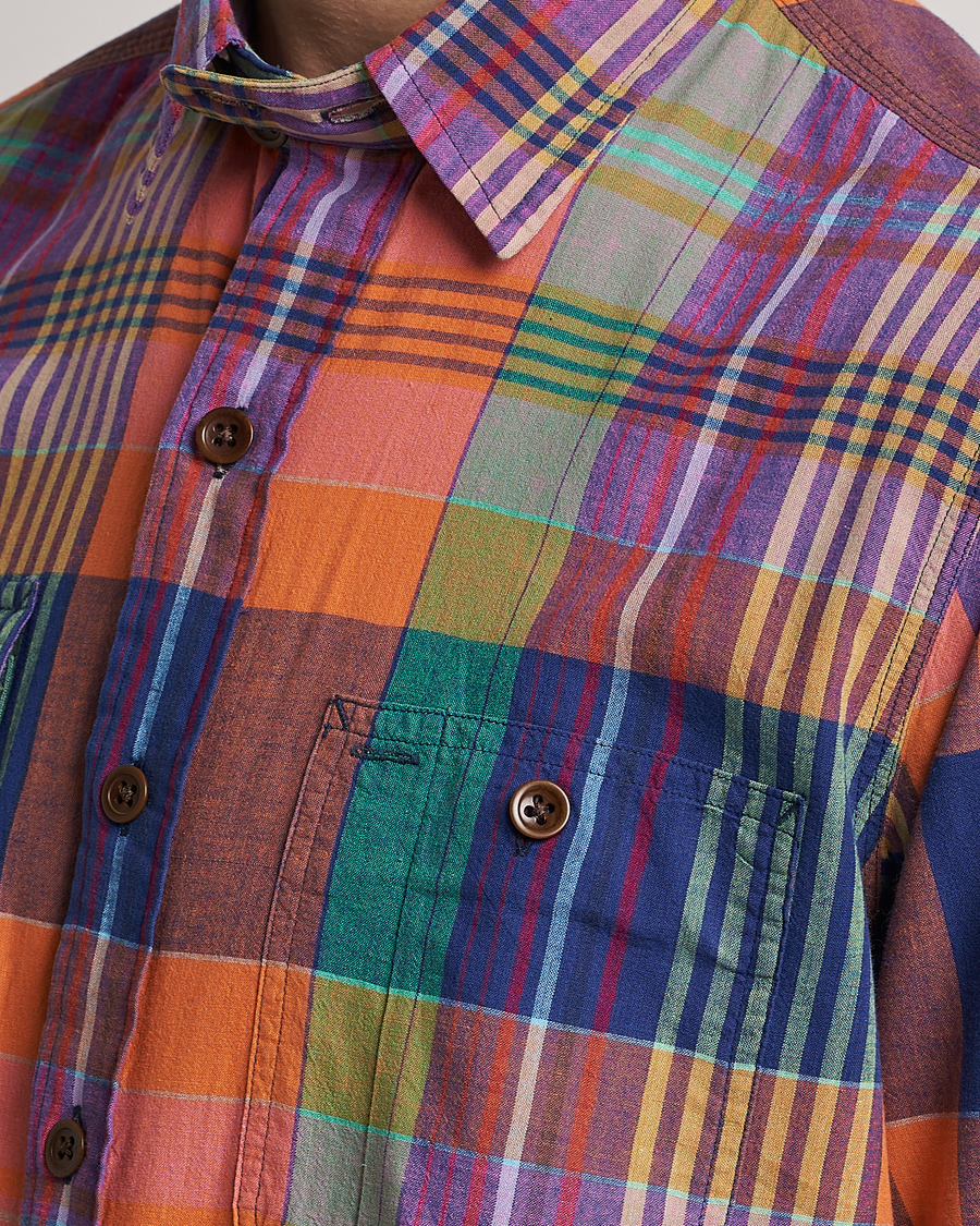 Hombres | Camisas | Polo Ralph Lauren | Madras Checked Shirt Orange/Purple