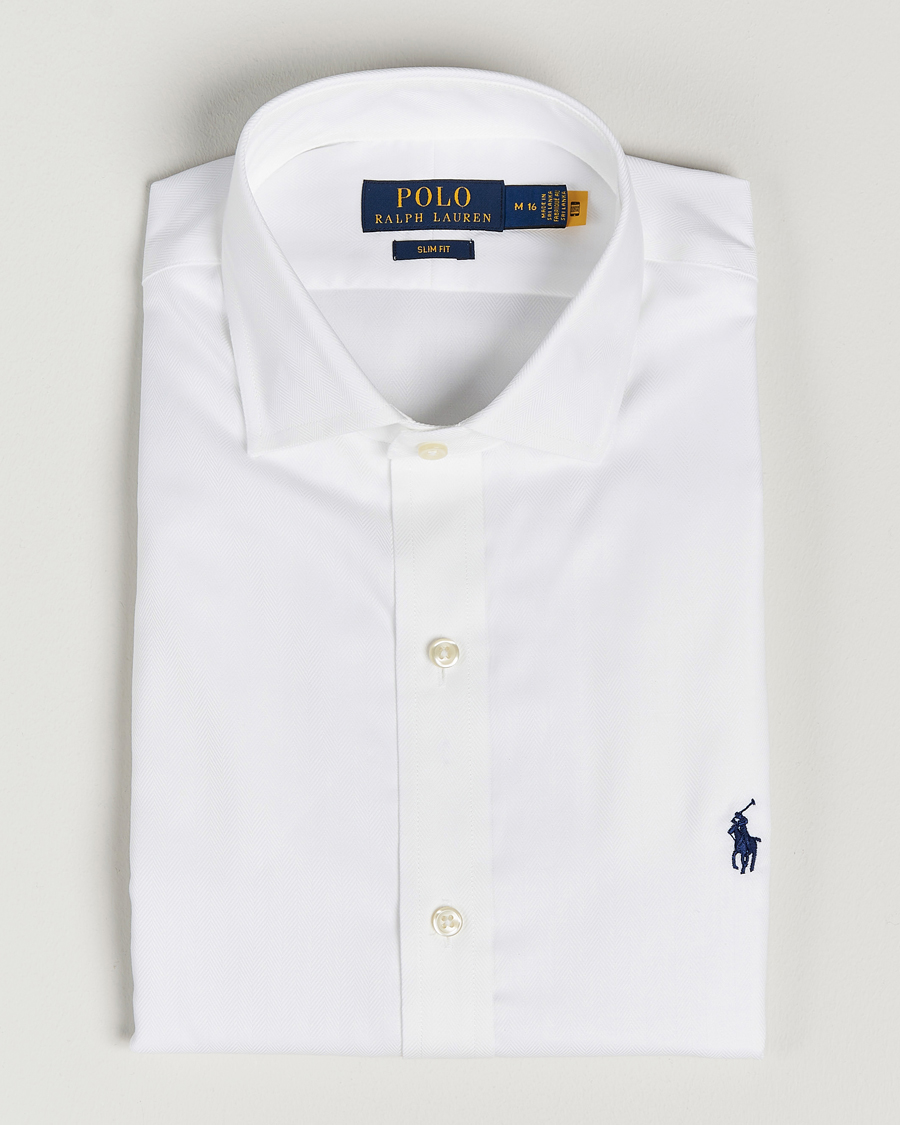 Hombres | Camisas | Polo Ralph Lauren | Slim Fit Dress Shirt White
