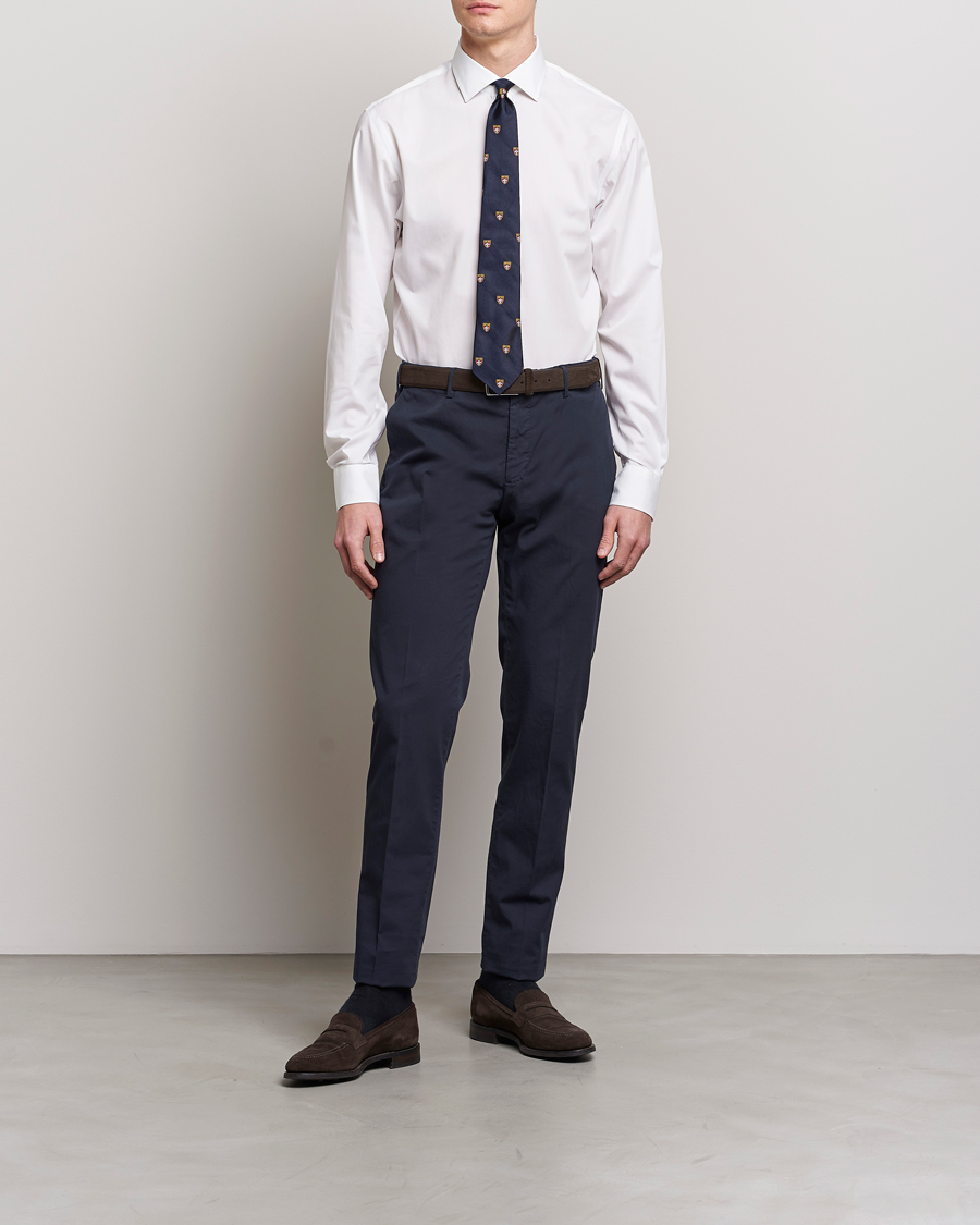 Hombres | Camisas | Polo Ralph Lauren | Slim Fit Poplin Dress Shirt White