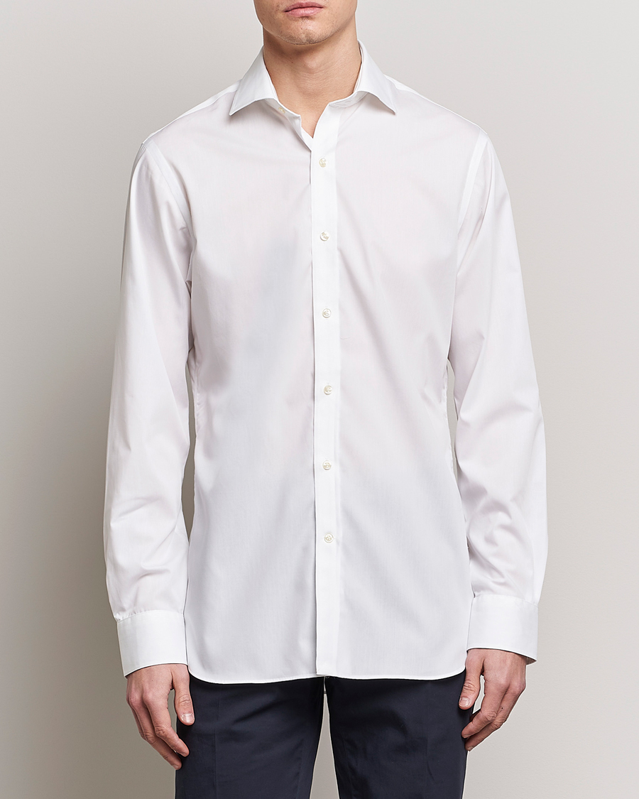 Hombres | Camisas | Polo Ralph Lauren | Slim Fit Poplin Dress Shirt White