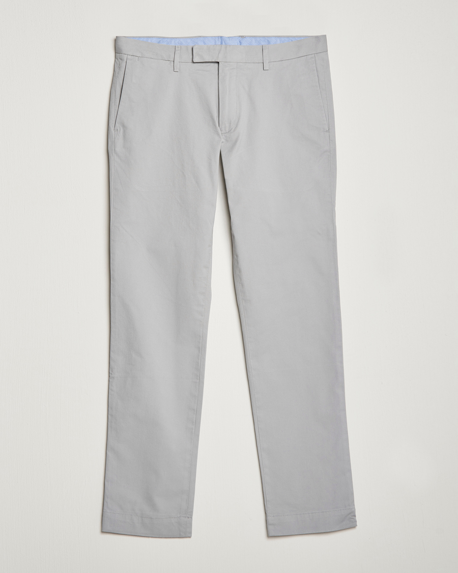 Hombres | Pantalones | Polo Ralph Lauren | Slim Fit Stretch Chinos Soft Grey