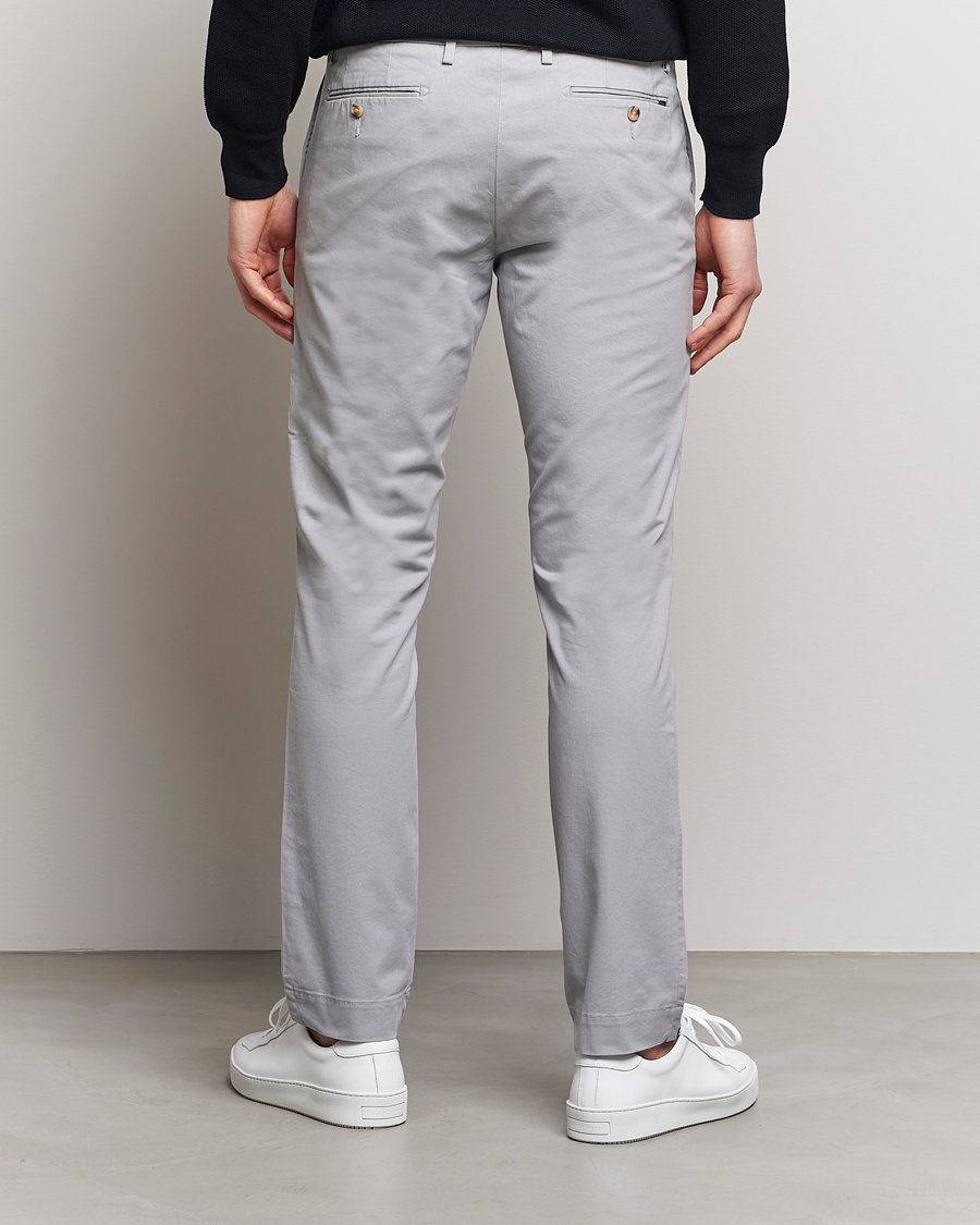 Hombres | Pantalones | Polo Ralph Lauren | Slim Fit Stretch Chinos Soft Grey
