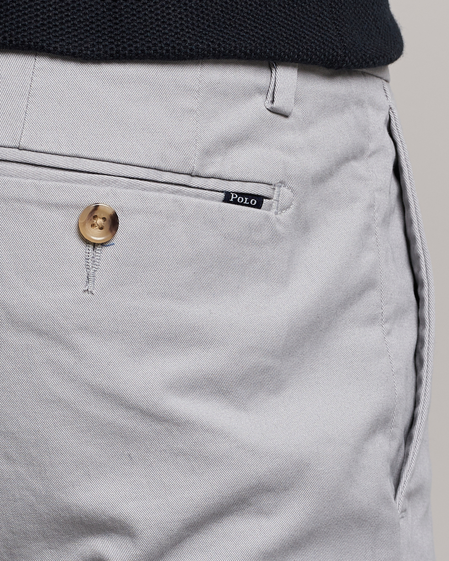 Hombres | Pantalones | Polo Ralph Lauren | Slim Fit Stretch Chinos Soft Grey
