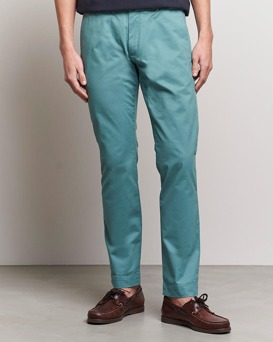 Hombres | Pantalones | Polo Ralph Lauren | Slim Fit Stretch Chinos Greenscape