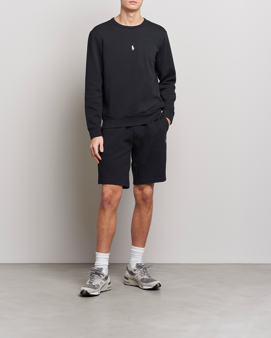 Hombres | Pantalones cortos | Polo Ralph Lauren | Double Knit Sweatshorts Polo Black