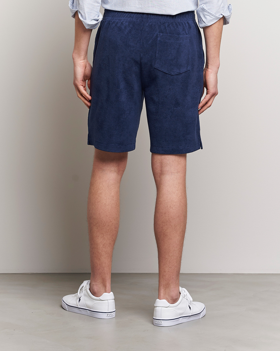 Hombres | Pantalones cortos | Polo Ralph Lauren | Cotton Terry Drawstring Shorts Newport Navy