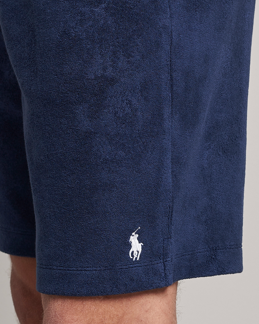 Hombres | Pantalones cortos | Polo Ralph Lauren | Cotton Terry Drawstring Shorts Newport Navy