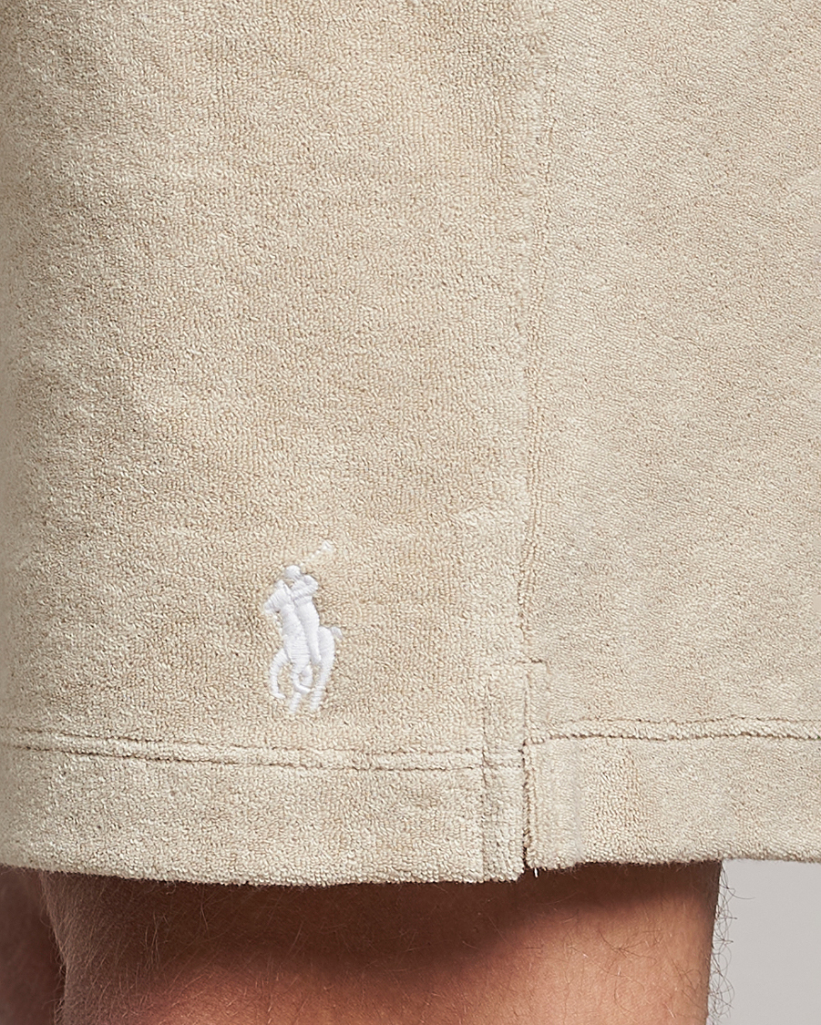 Hombres | Pantalones cortos | Polo Ralph Lauren | Cotton Terry Drawstring Shorts Spring Beige