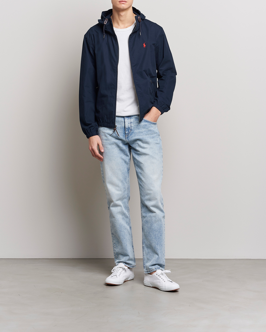 Hombres | Abrigos y chaquetas | Polo Ralph Lauren | Colt Hooded Windbreaker Aviator Navy
