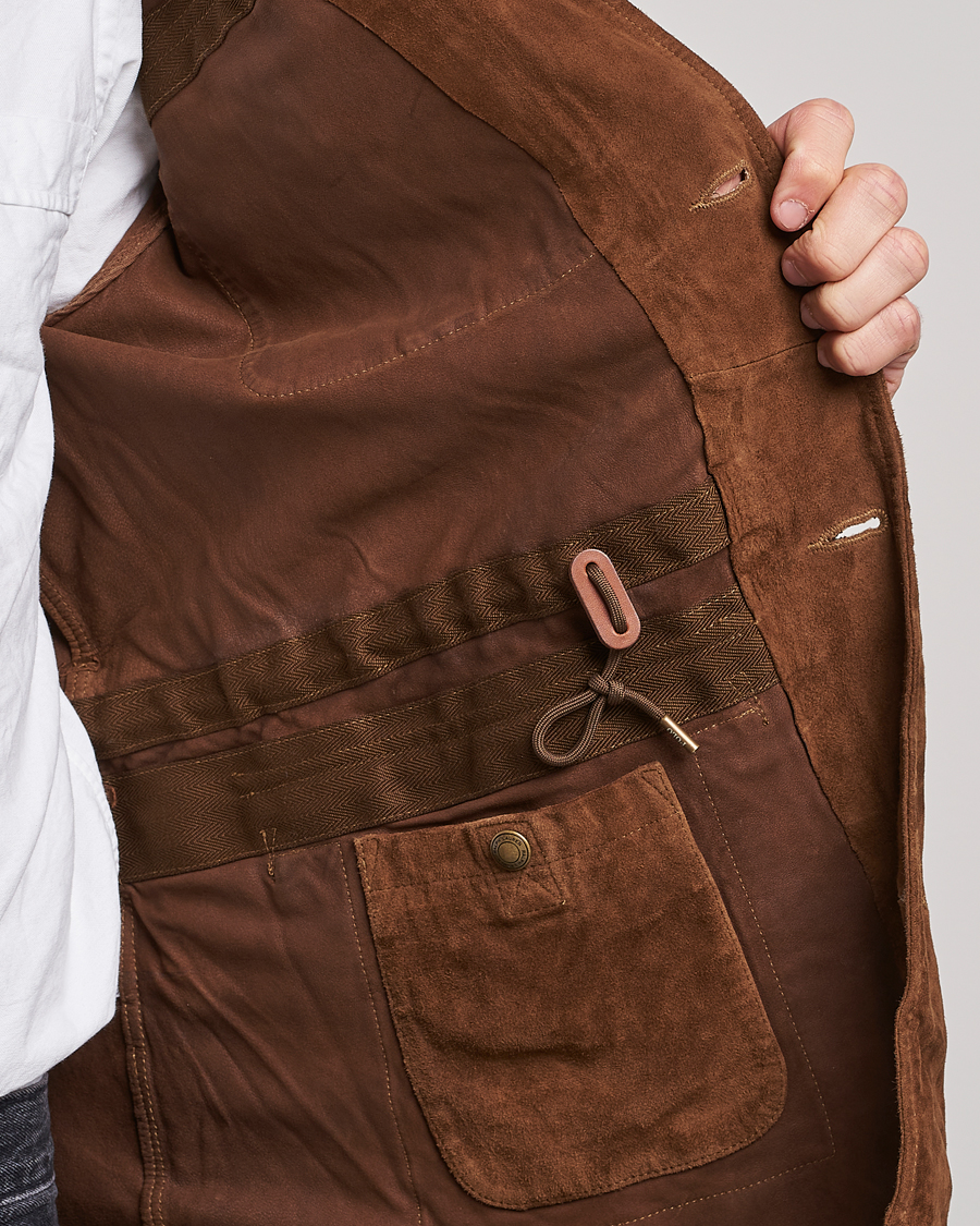 Hombres | Abrigos y chaquetas | Polo Ralph Lauren | Safari Suede Field Jacket Smith Brown