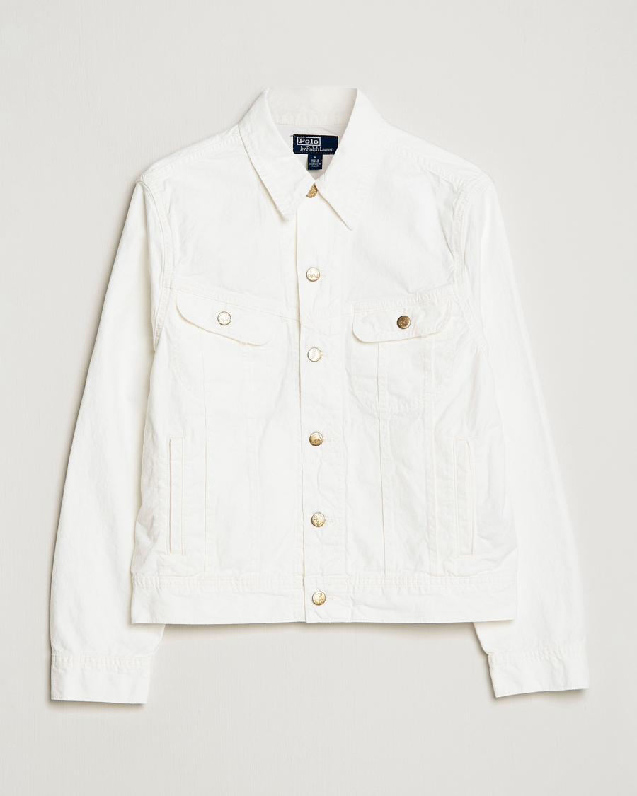 Hombres | Abrigos y chaquetas | Polo Ralph Lauren | Trucker Denim Jacket White