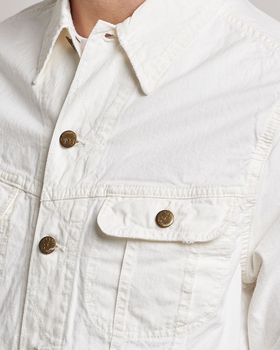 Hombres | Abrigos y chaquetas | Polo Ralph Lauren | Trucker Denim Jacket White