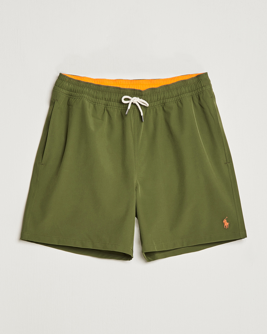 Hombres | Bañadores | Polo Ralph Lauren | Recyceled Traveler Boxer Swimshorts Supply Olive