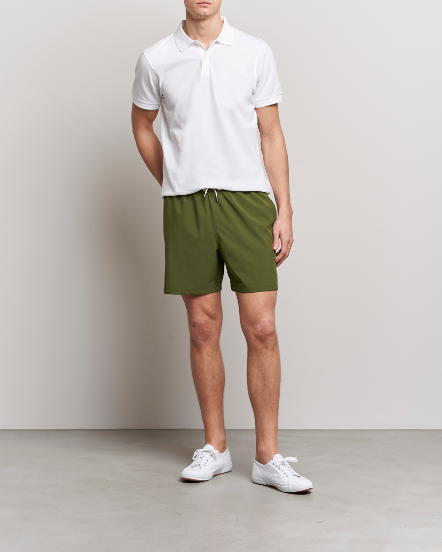 Hombres | Bañadores | Polo Ralph Lauren | Recyceled Traveler Boxer Swimshorts Supply Olive