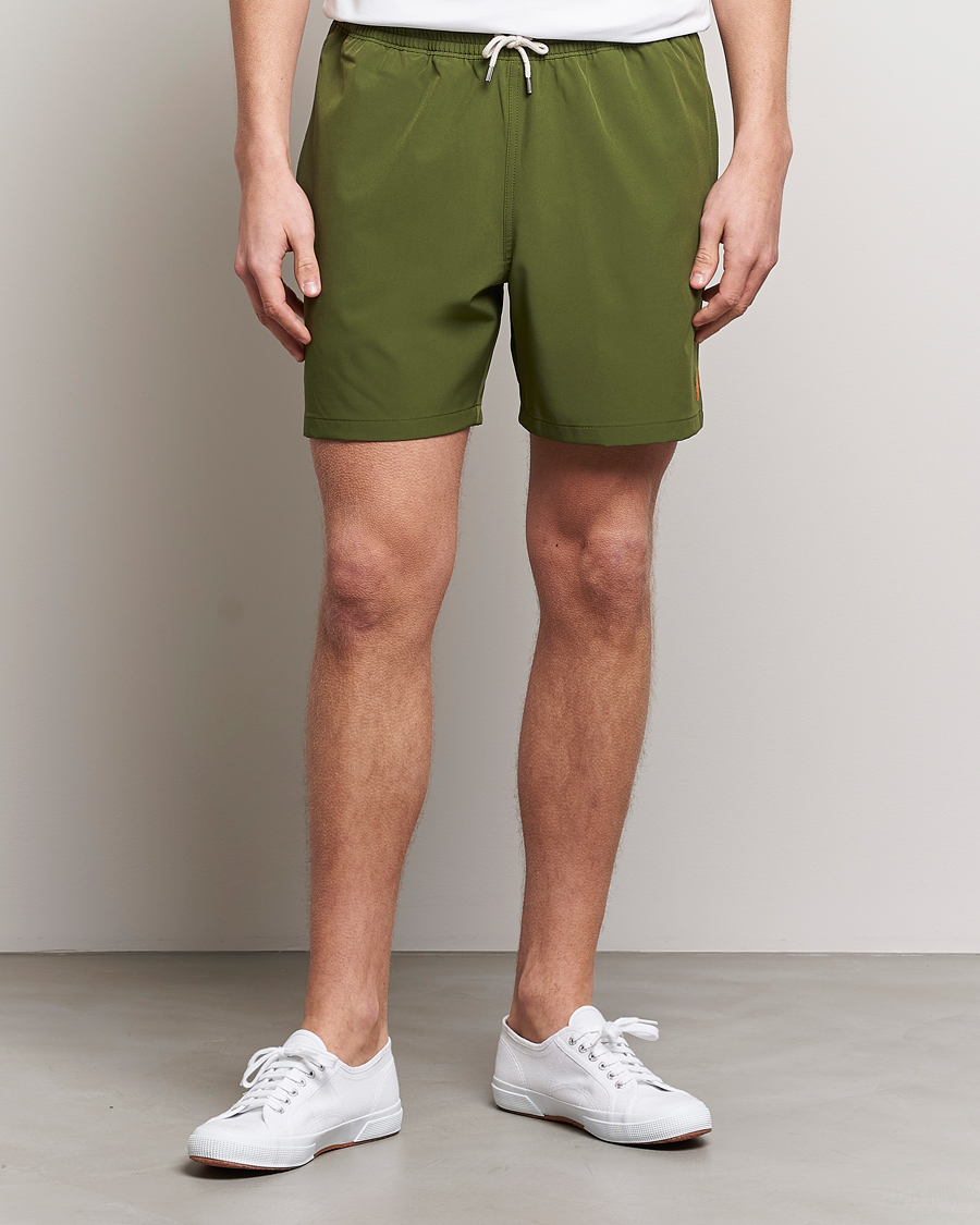 Hombres | Bañadores | Polo Ralph Lauren | Recyceled Traveler Boxer Swimshorts Supply Olive