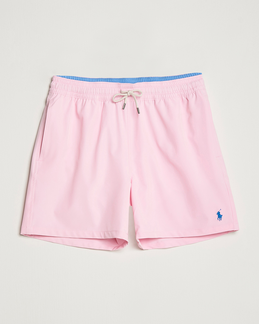 Hombres | Bañadores | Polo Ralph Lauren | Recyceled Traveler Boxer Swimshorts Carmel Pink