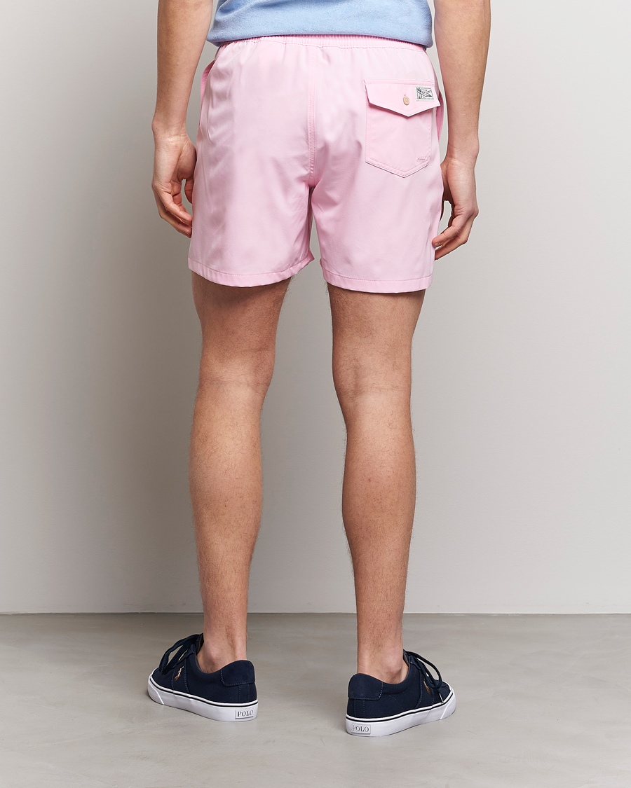 Hombres | Bañadores | Polo Ralph Lauren | Recyceled Traveler Boxer Swimshorts Carmel Pink
