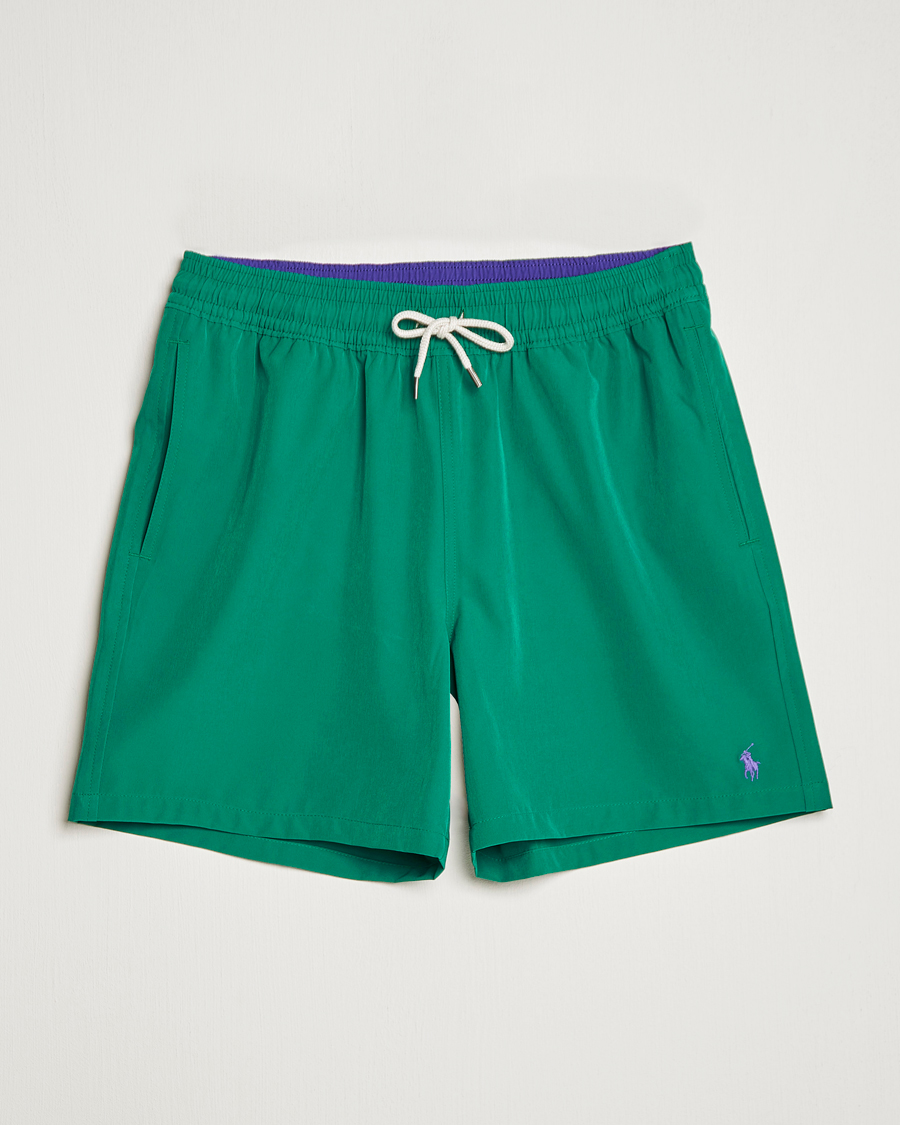 Hombres | Bañadores | Polo Ralph Lauren | Recyceled Traveler Boxer Swimshorts Primary Green