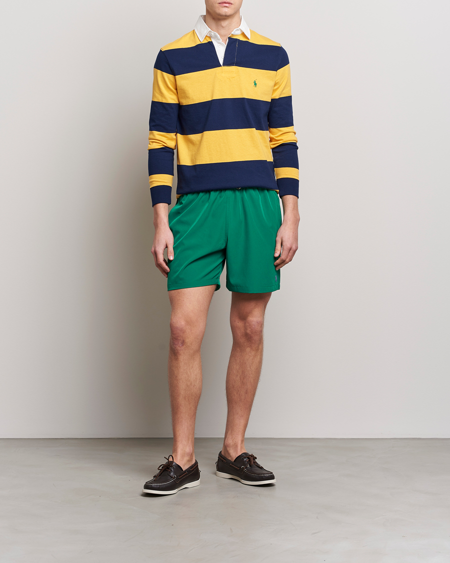 Hombres | Bañadores | Polo Ralph Lauren | Recyceled Traveler Boxer Swimshorts Primary Green