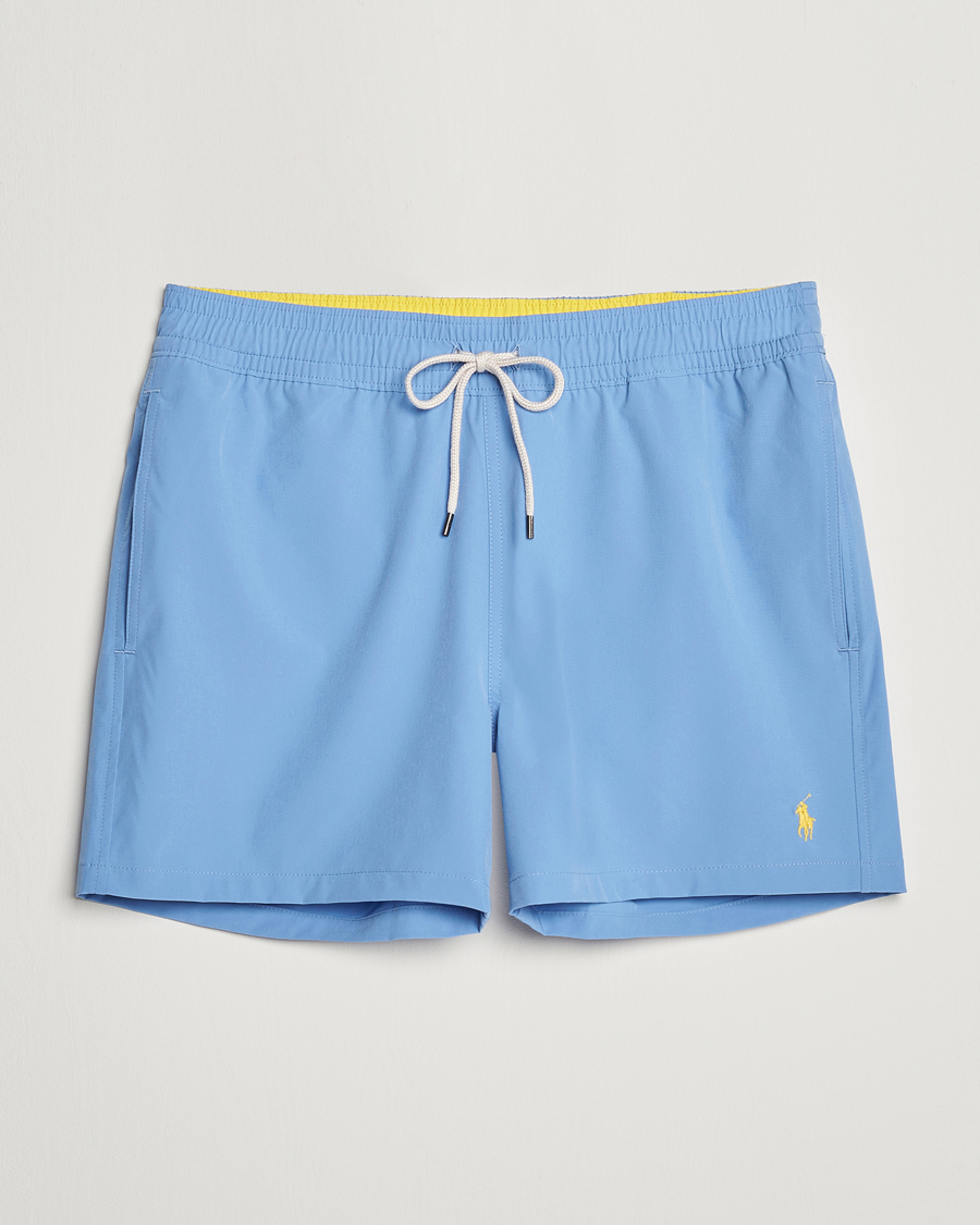 Hombres | Bañadores | Polo Ralph Lauren | Recycled Slim Traveler Swimshorts Harbor Island Blue