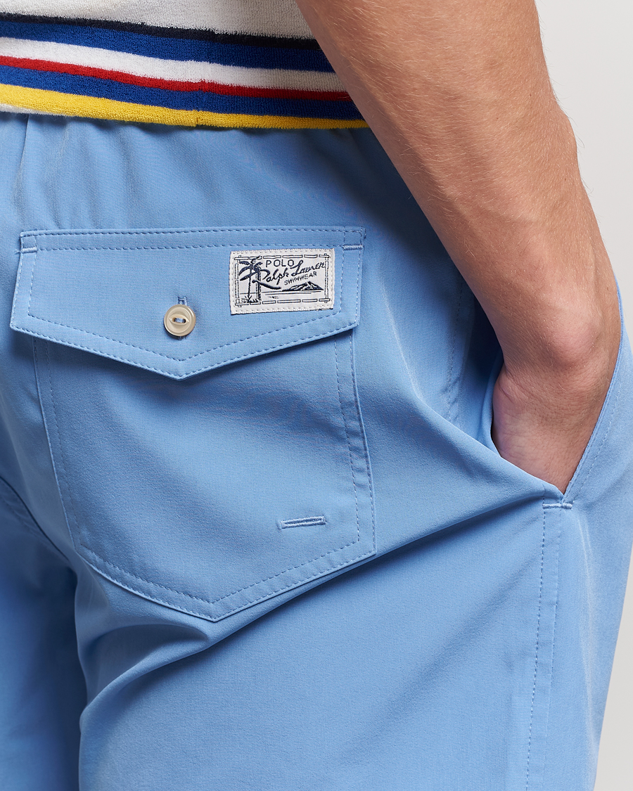 Hombres | Bañadores | Polo Ralph Lauren | Recycled Slim Traveler Swimshorts Harbor Island Blue