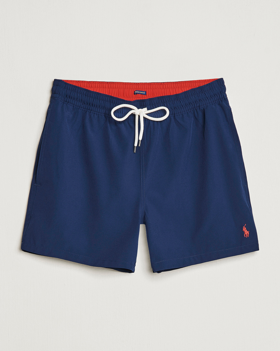 Hombres | Bañadores | Polo Ralph Lauren | Recycled Slim Traveler Swimshorts Newport Navy