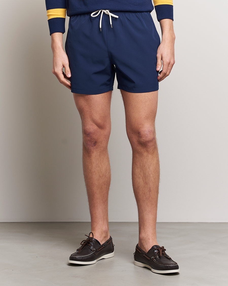 Hombres | Bañadores | Polo Ralph Lauren | Recycled Slim Traveler Swimshorts Newport Navy