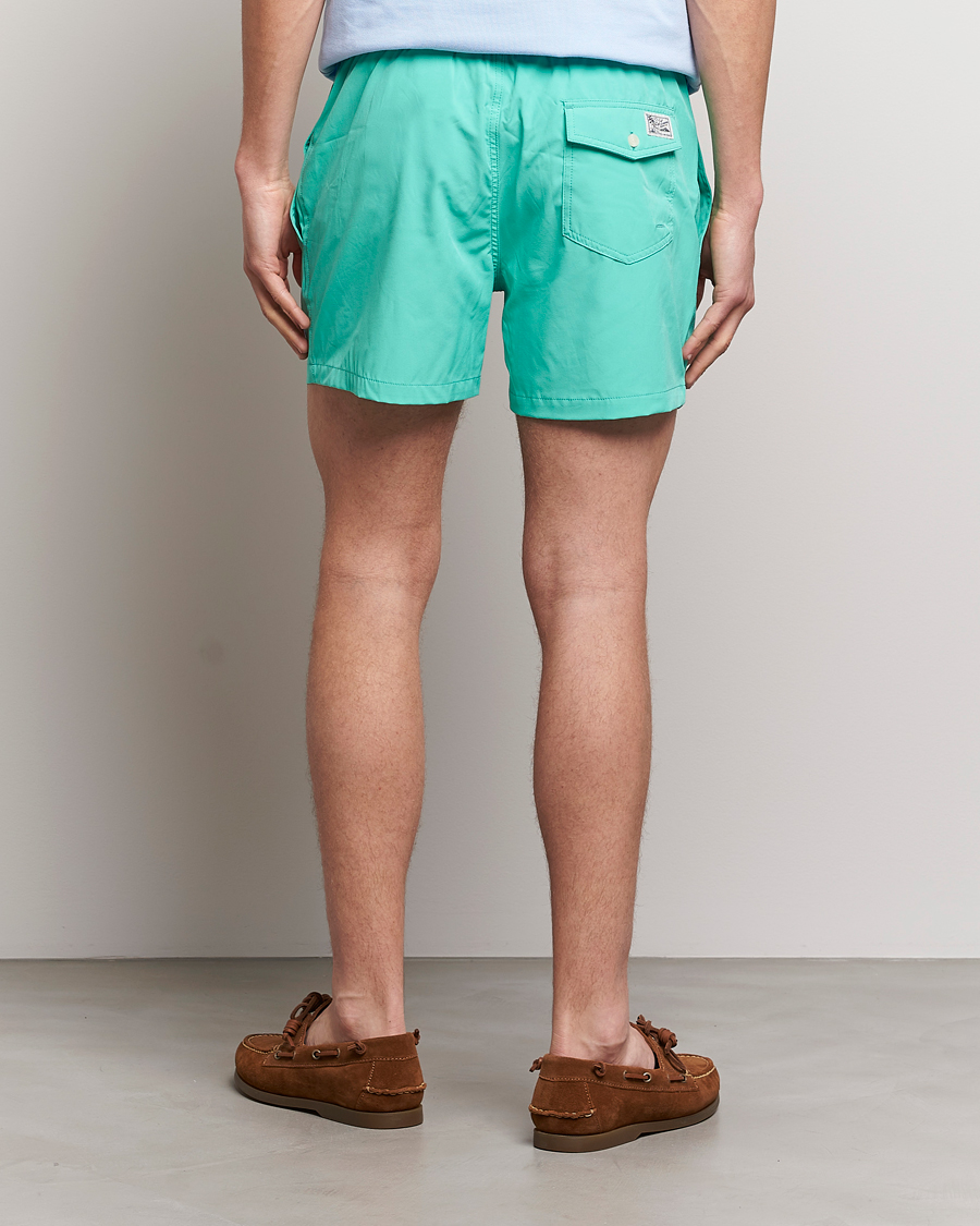 Hombres | Bañadores | Polo Ralph Lauren | Recycled Slim Traveler Swimshorts Sunset Green