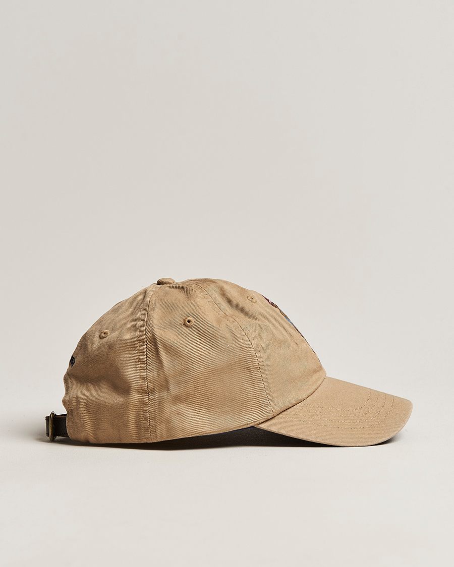Hombres | Polo Ralph Lauren Twill Bear Cap Luxury Tan | Polo Ralph Lauren | Twill Bear Cap Luxury Tan