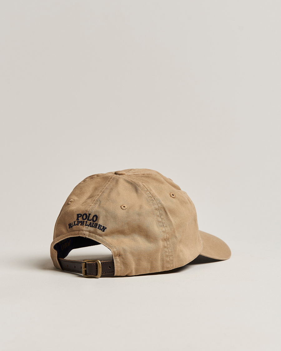 Hombres | Polo Ralph Lauren Twill Bear Cap Luxury Tan | Polo Ralph Lauren | Twill Bear Cap Luxury Tan