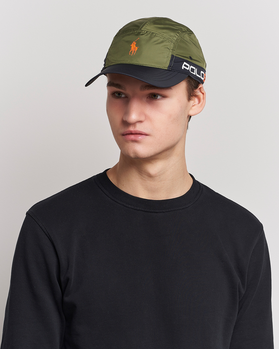 Hombres | Polo Ralph Lauren 5 Panel Gear Cap Dark Sage | Polo Ralph Lauren | 5 Panel Gear Cap Dark Sage